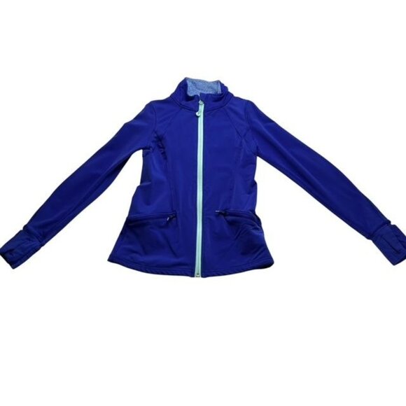 Ivivva Other - Ivivva Girls Pigment Blue Graceful Practice Jacket Size 10